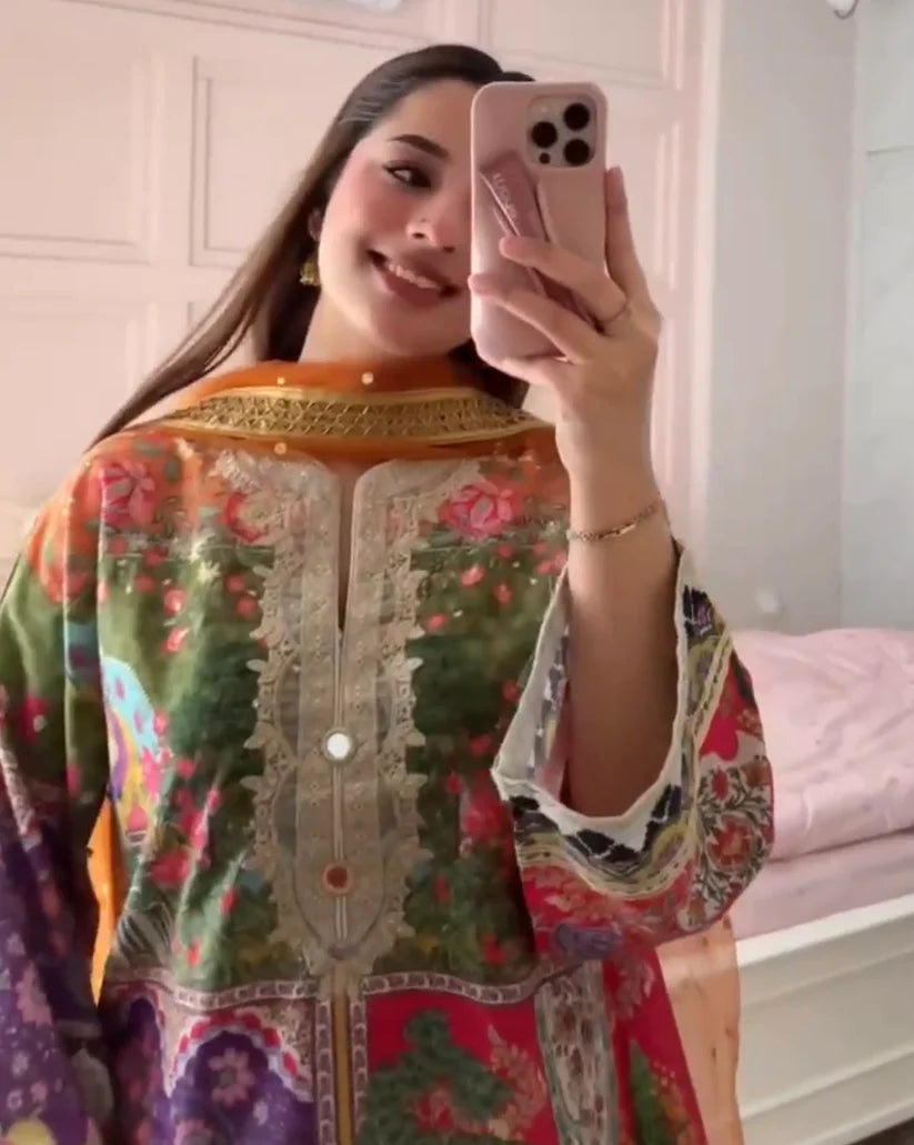 Basant Farsi Luxe Suit Set