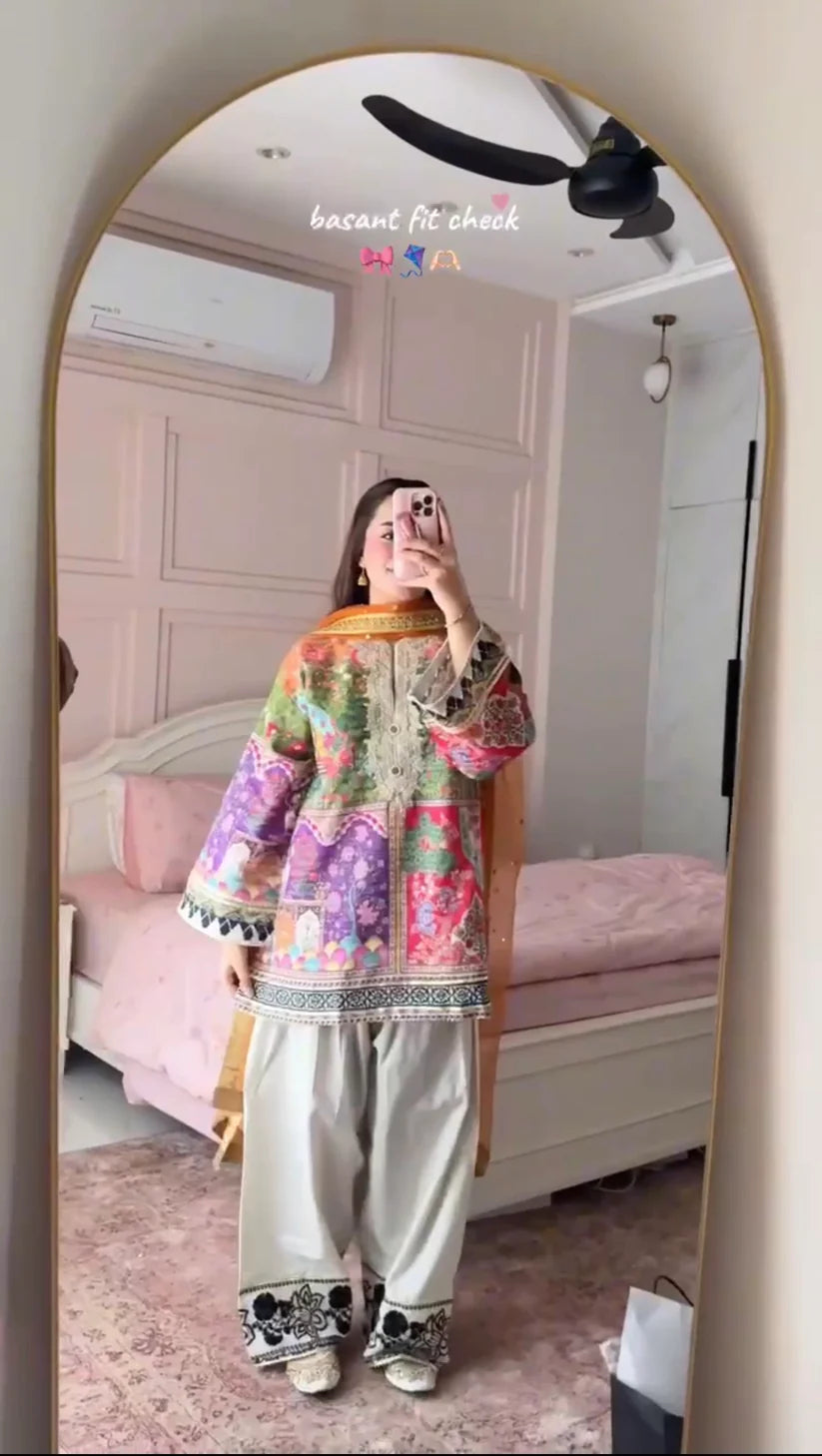 Basant Farsi Luxe Suit Set